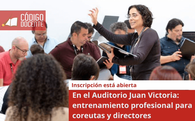 En el Auditorio Juan Victoria: entrenamiento profesional para coreutas y directores