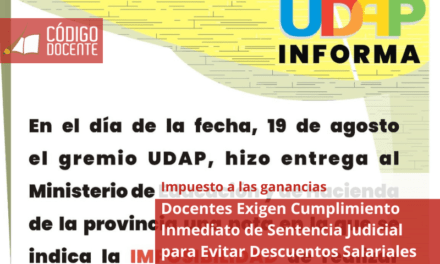 Docentes Exigen Cumplimiento Inmediato de Sentencia Judicial para Evitar Descuentos Salariales