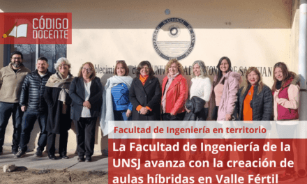 La Facultad de Ingeniería de la UNSJ avanza con la creación de aulas híbridas en Valle Fértil