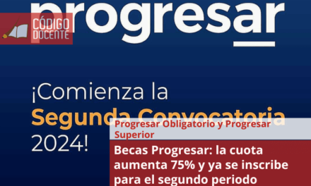 Becas Progresar: la cuota aumenta 75% y ya se inscribe para el segundo periodo