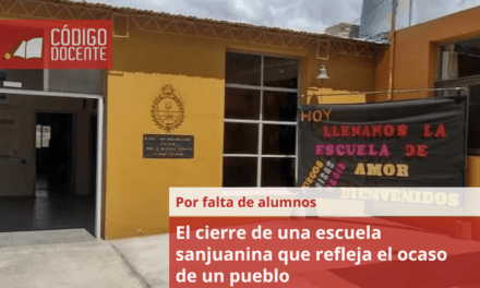 El cierre de una escuela sanjuanina que refleja el ocaso de un pueblo