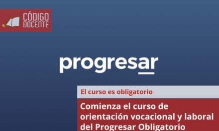 Comienza el curso de orientación vocacional y laboral del Progresar Obligatorio