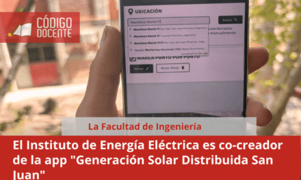 El Instituto de Energía Eléctrica de la FI es co-creador de la app “Generación Solar Distribuida San Juan”