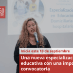 Una nueva especialización educativa con una importante convocatoria