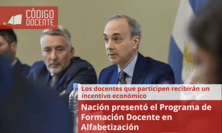 Nación presentó el Programa de Formación Docente en Alfabetización