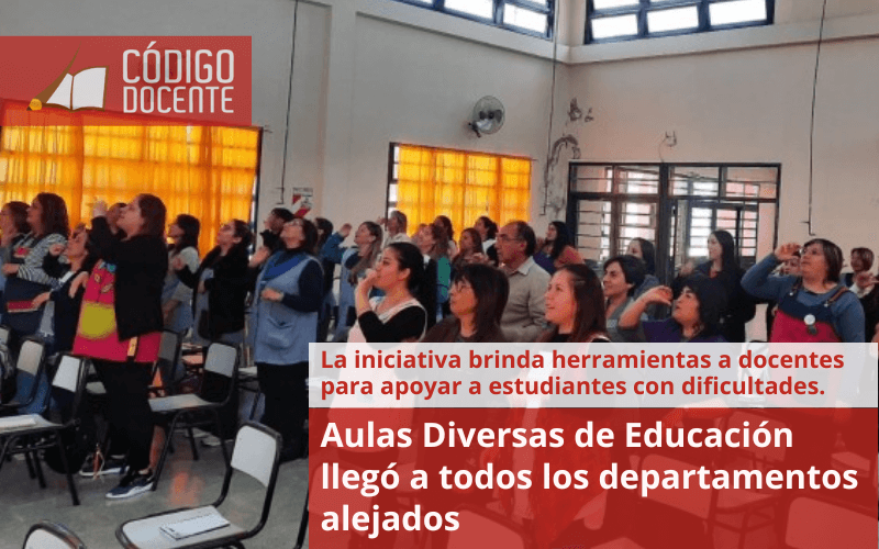 Aulas Diversas de Educación llegó a todos los departamentos alejados