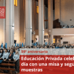 Educación Privada celebró su día con una misa y seguirá con muestras