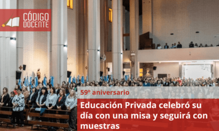 Educación Privada celebró su día con una misa y seguirá con muestras