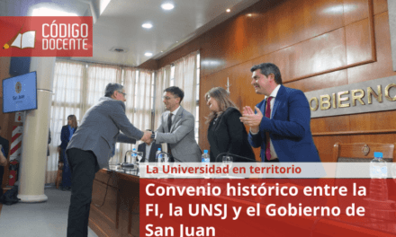 Convenio histórico entre la FI, la UNSJ y el Gobierno de San Juan