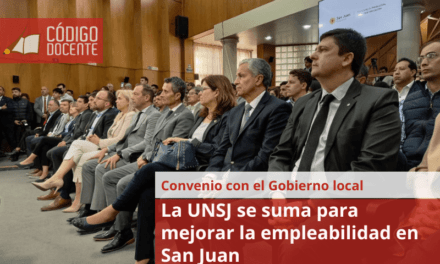 La UNSJ se suma para mejorar la empleabilidad en San Juan