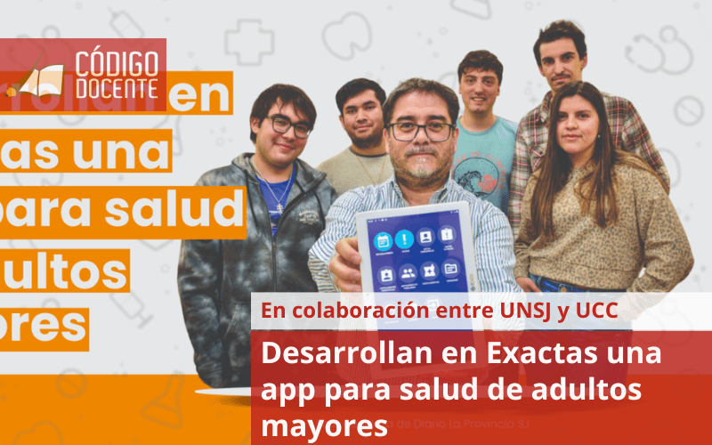 Desarrollan en Exactas una app para salud de adultos mayores