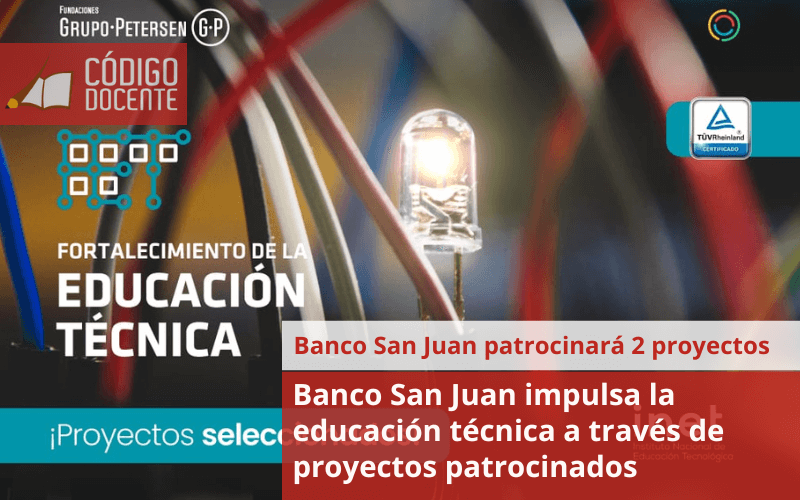 Banco San Juan impulsa la educación técnica a través de proyectos patrocinados