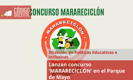 Lanzan concurso ‘MARARECICLÓN’ en el Parque de Mayo