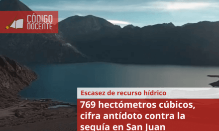 769 hectómetros cúbicos, cifra antídoto contra la sequía en San Juan