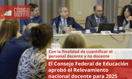 El Consejo Federal de Educación aprobó el Relevamiento nacional docente para 2025