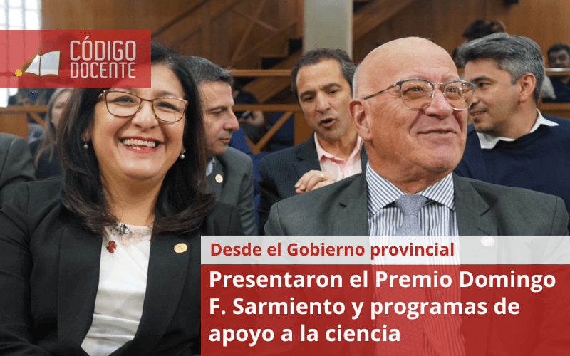 Presentaron el Premio Domingo F. Sarmiento y programas de apoyo a la ciencia