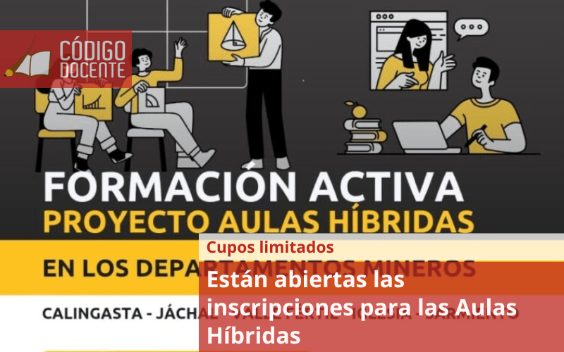 Están abiertas las inscripciones para las Aulas Híbridas