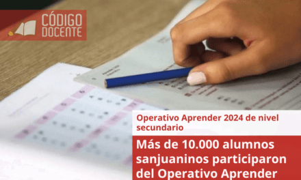 Más de 10.000 alumnos sanjuaninos participaron del Operativo Aprender