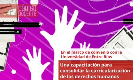 Una capacitación para consolidar la curricularización de los derechos humanos