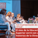 El mes de la Educación Superior cerró con un repaso histórico de la Dirección