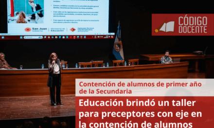 Educación brindó un taller para preceptores con eje en la contención de alumnos