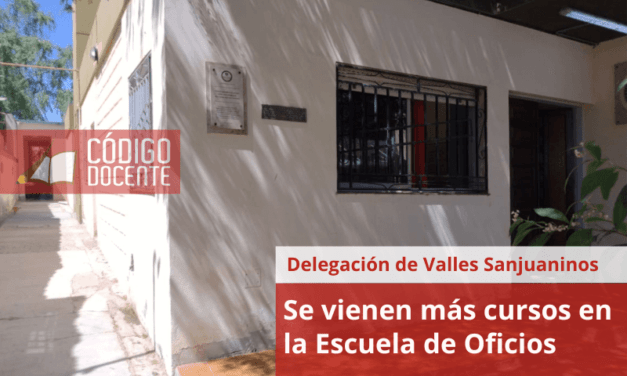 Se vienen más cursos en la Escuela de Oficios