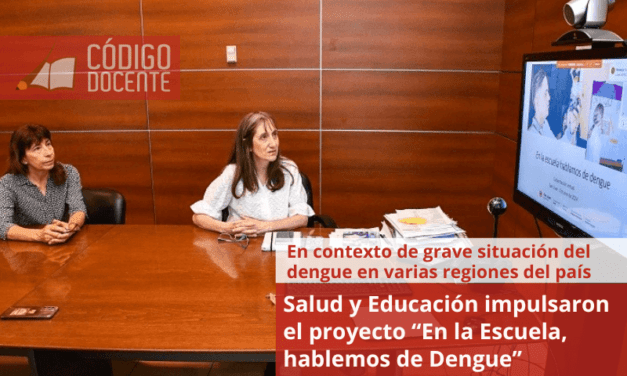 Salud y Educación impulsaron el proyecto “En la Escuela, hablemos de Dengue”