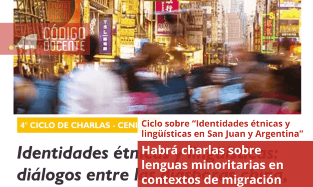 Habrá charlas sobre lenguas minoritarias en contextos de migración