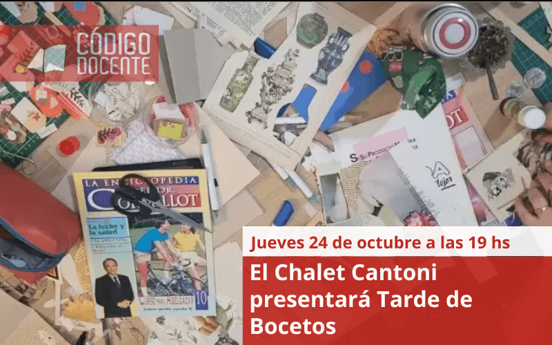 El Chalet Cantoni presentará Tarde de Bocetos