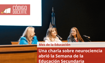 Una charla sobre neurociencia abrió la Semana de la Educación Secundaria