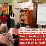 Continúa abierta la inscripción para la formación docente en Minería