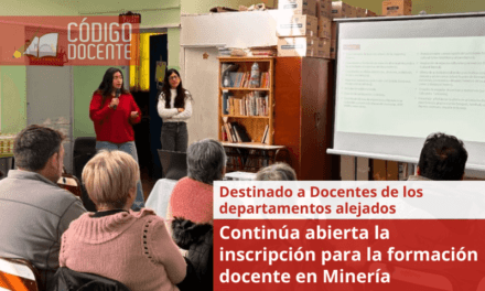 Continúa abierta la inscripción para la formación docente en Minería