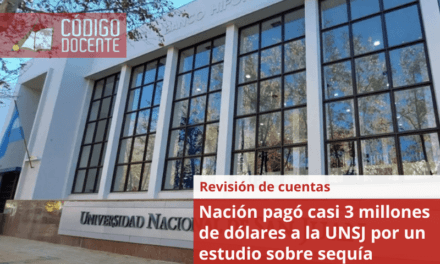 Nación pagó casi 3 millones de dólares a la UNSJ por un estudio sobre sequía