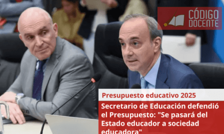 Secretario de Educación defendió el Presupuesto: “Se pasará del Estado educador a sociedad educadora”