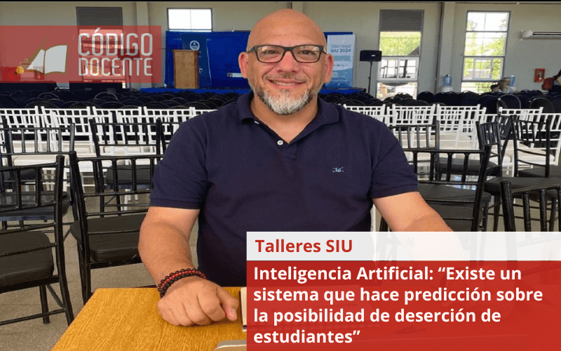 Inteligencia Artificial: “Existe un sistema que hace predicción sobre la posibilidad de deserción de estudiantes”