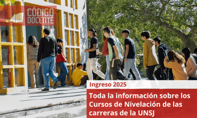 Toda la información sobre los Cursos de Nivelación de las carreras de la UNSJ