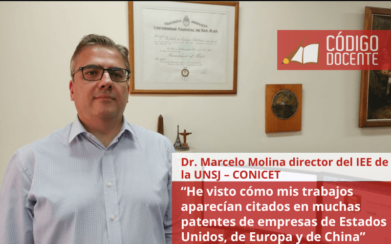 “He visto cómo mis trabajos aparecían citados en muchas patentes de empresas de Estados Unidos, de Europa y de China”