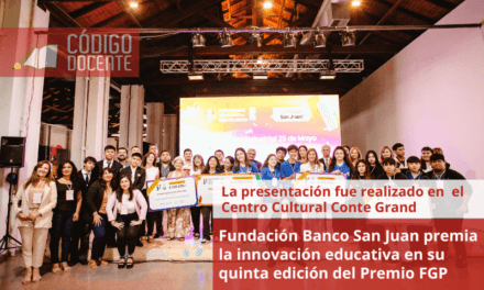 Fundación Banco San Juan premia la innovación educativa en su quinta edición del Premio FGP