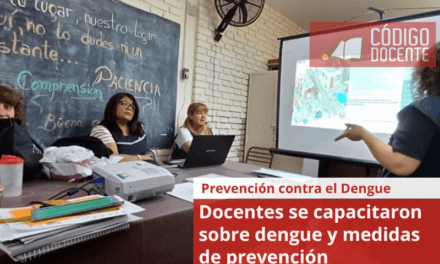 Docentes se capacitaron sobre dengue y medidas de prevención