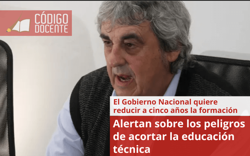 Alertan sobre los peligros de acortar la educación técnica