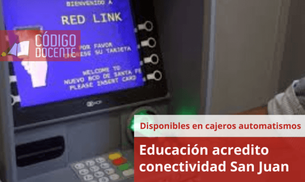 Educación acredito conectividad San Juan