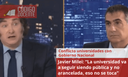 Javier Milei: “La universidad va a seguir siendo pública y no arancelada, eso no se toca”