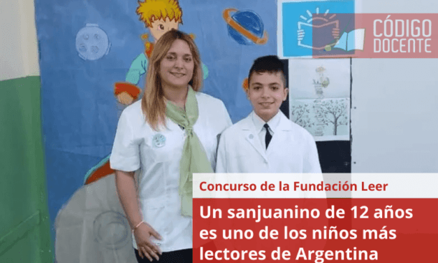 Un sanjuanino de 12 años es uno de los niños más lectores de Argentina