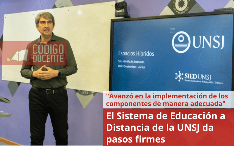 El Sistema de Educación a Distancia de la UNSJ da pasos firmes