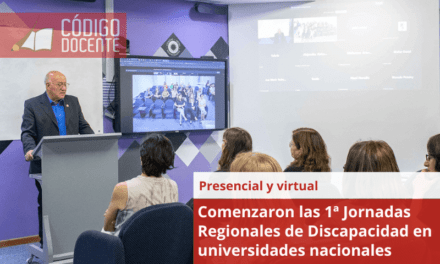 Comenzaron las 1ª Jornadas Regionales de Discapacidad en universidades nacionales