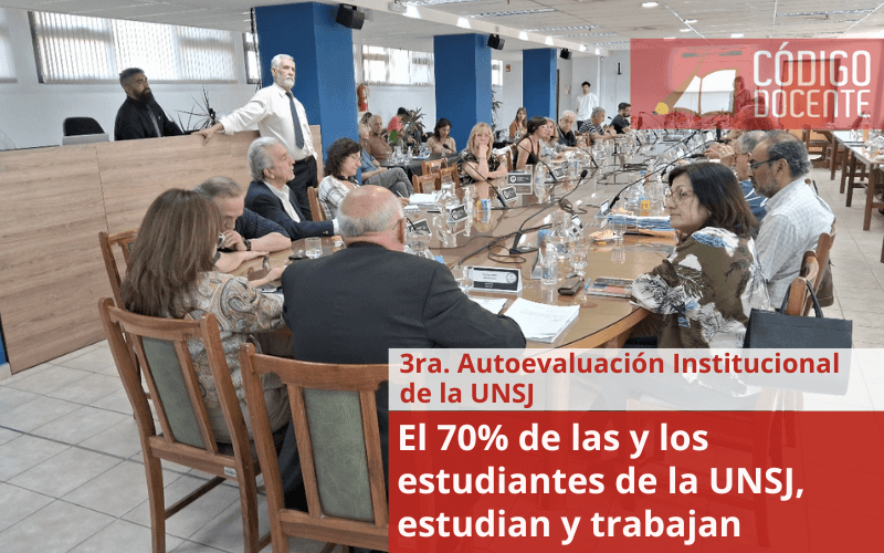 El 70% de las y los estudiantes de la UNSJ, estudian y trabajan