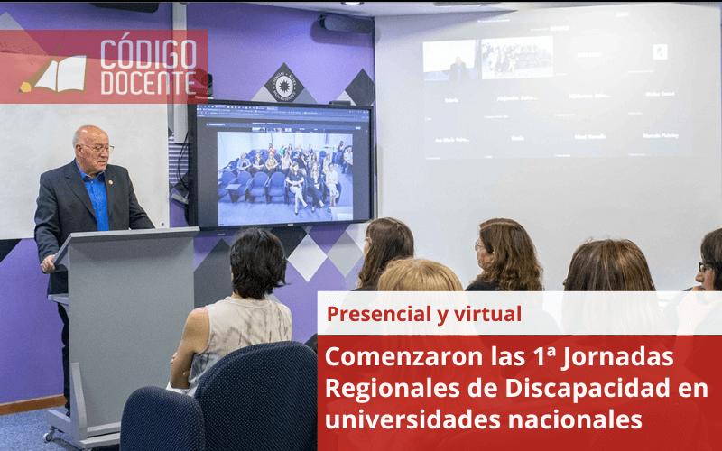 Comenzaron las 1ª Jornadas Regionales de Discapacidad en universidades nacionales