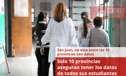 Solo 10 provincias aseguran tener los datos de todos sus estudiantes