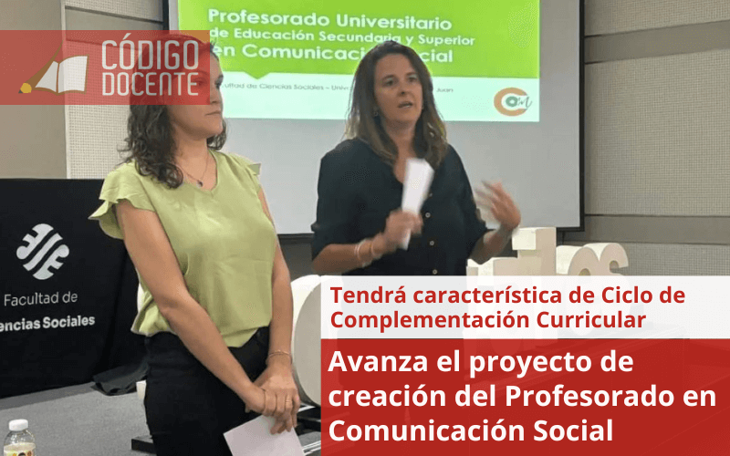 Avanza el proyecto de creación del Profesorado en Comunicación Social