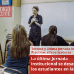 La última Jornada Institucional se desarrolla con los estudiantes en las aulas